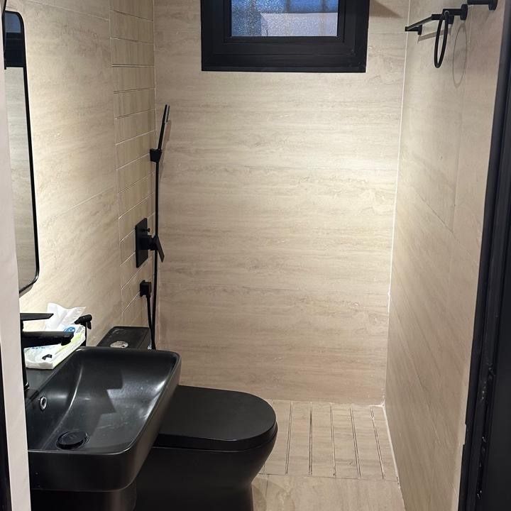 Hotel apartments with a luxurious surface