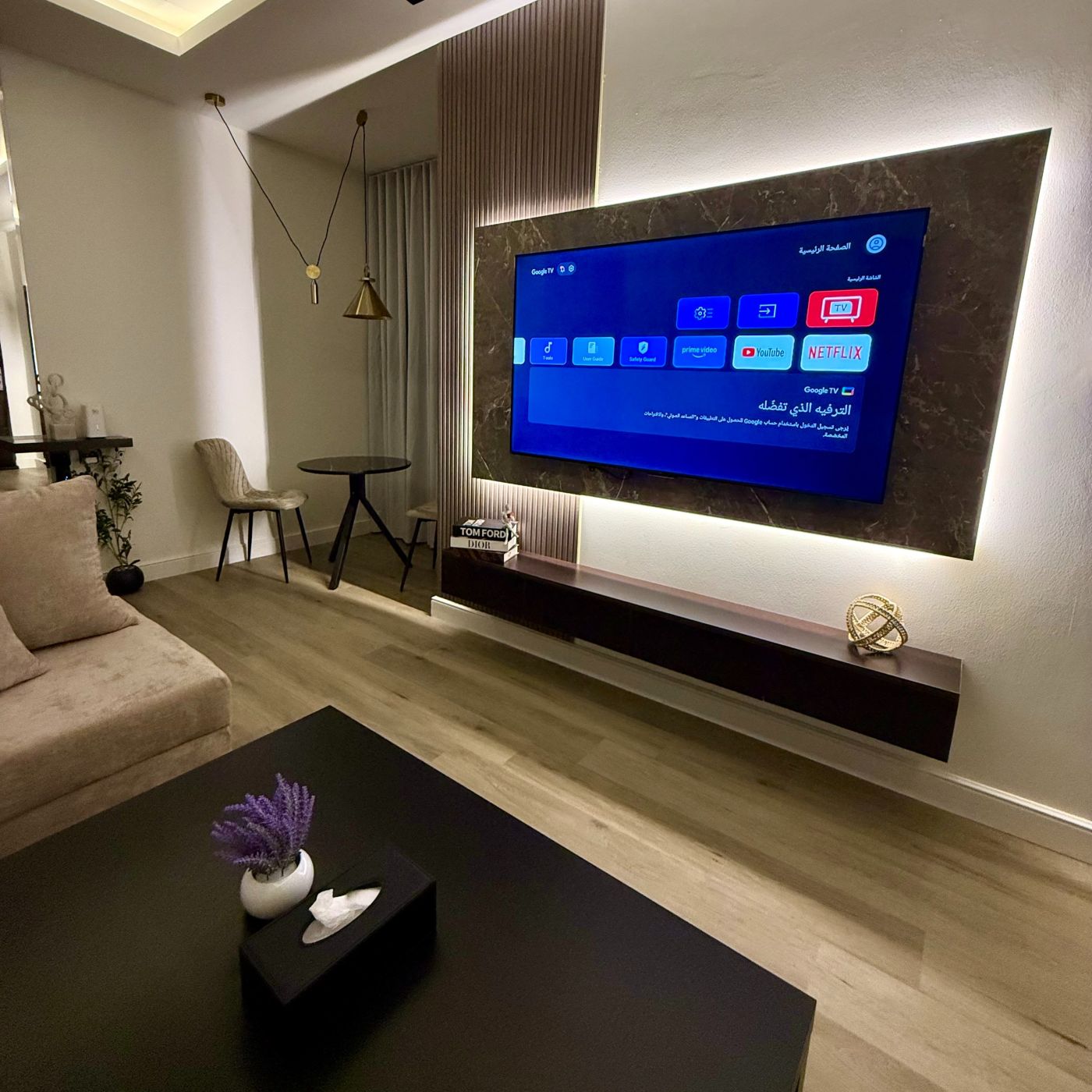 Modern apartment, smart entry