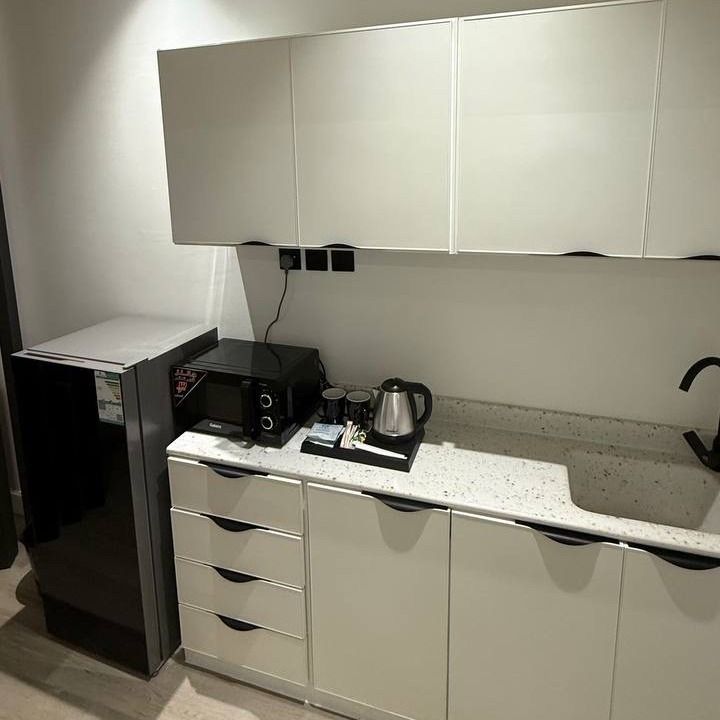 Modern apartment, smart entry