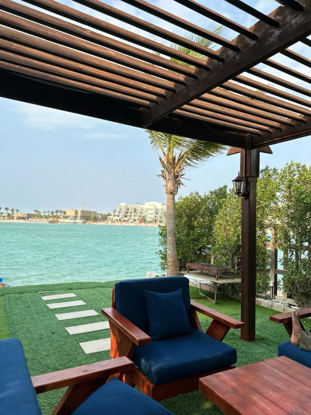 Villa with private beach and pool